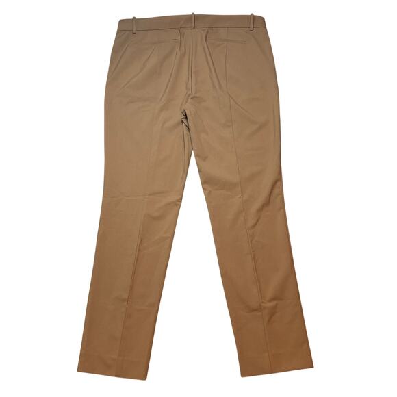 NWT J.Crew Camel Tall Stretch Work Pants 18T | High Rise Office Slacks - Picture 5 of 7